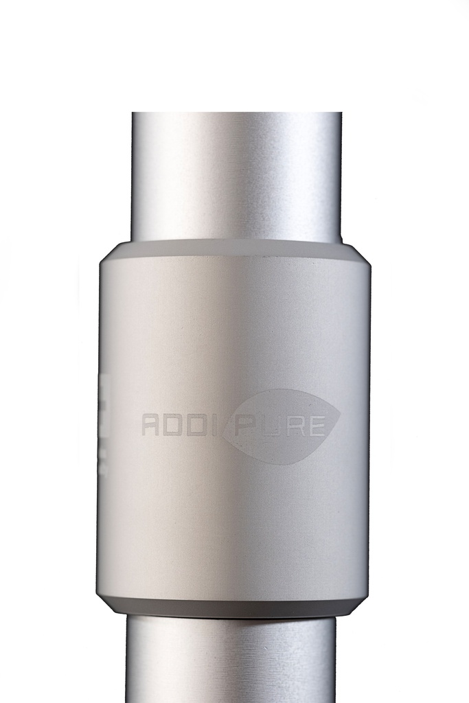 ADDIPURE Extender PEO 50. For use with the ADDIPURE extractors from the PEO 50 line. Made of food-grade aluminium with an anodised finish. 2-year ADDITEQ quality guarantee. Swiss quality since 2014.